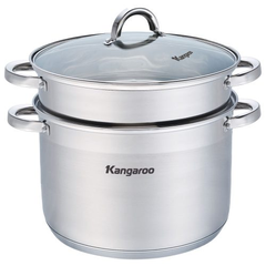 Bộ nồi xửng cao cấp 5 lớp Kangaroo KGCP26C1S