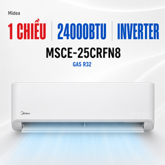 Điều hòa Midea 1 chiều 24000BTU Inverter R32  MSCE-25CRFN8 Cao cấp