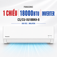Điều hòa Panasonic  1 chiều 18000BTU Inverter CS/CU-XU18BKH-8 cao cấp