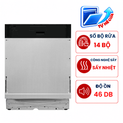 Máy rửa bát Electrolux EEM48300L UltimateCare 700 dòng 14 bộ âm tủ Nhập Ba Lan