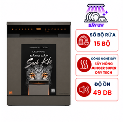 Máy rửa bát Junger Leopard DWJ-163-MS dòng độc lập 15 bộ