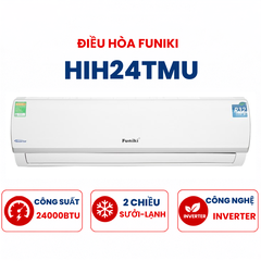 Điều Hòa Funiki 2 chiều 24.000BTU Inverter HIH24TMU
