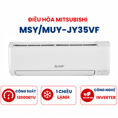 Điều hòa Mitsubishi Electric 1 chiều 12000BTU Inverter MSY/MUY-JY35VF