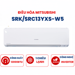 Điều hòa Mitsubishi Heavy 1 chiều 12000BTU inverter SRK/SRC13YXS-W5