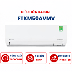 Điều hòa Daikin 1 chiều 18000BTU Inverter R32 FTKM50AVMV nhập Thái Lan