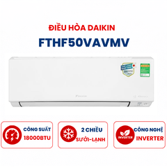 Điều hòa Daikin 2 chiều 18000Btu Inverter FTHF50VAVMV