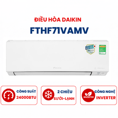 Điều hòa Daikin 2 chiều 24000Btu Inverter FTHF71VAMV