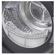 Máy sấy LG RX12VHP5G bơm nhiệt 12kg màu than ánh kim, mẫu 2026