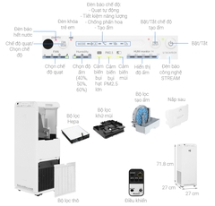 Máy lọc không khí Daikin MCK55TVM6