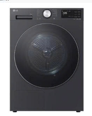 Máy sấy LG RX12VHP5G bơm nhiệt 12kg màu than ánh kim, mẫu 2026