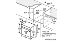 Lò Nướng Âm Tủ BOSCH HBG7741B1 | Serie 8