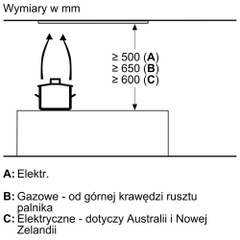 Máy hút mùi âm tủ Bosch DLN78PC60 Seri 8 70cm