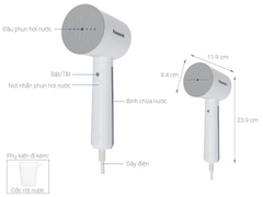 Bàn là hơi nước cầm tay Panasonic NI-GHD015WRA