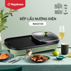 Bếp lẩu nướng điện Nagakawa NAG3104