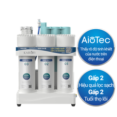 Máy lọc nước RO Karofi KAQ-UC05 10 cấp lọc để gầm