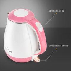 Ấm đun siêu tốc Smartcook 1,5L KES-3862