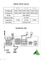 Bộ đẩy công suất liền vang Komi K-450E