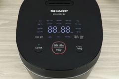 Nồi cơm cao tần Sharp KS-IH122V-BK 1.2 lít
