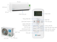 Điều hòa Casper 1 chiều 9.000Btu LC-09TL32