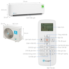 Điều hòa Casper 1 chiều 12.000Btu LC-12TL32