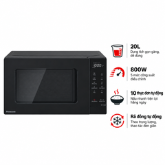 Lò vi sóng Panasonic NN-ST22QBYUE 20L