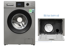 Máy giặt Casper WF-105VG5 cửa ngang inverter, 10.5 kg