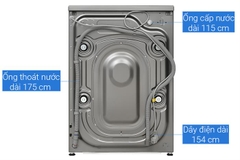 Máy giặt Casper WF-105VG5 cửa ngang inverter, 10.5 kg
