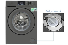 Máy giặt Casper D105VGR1 ProWash cửa ngang inverter, 10.5 kg