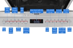 Máy rửa bát Bosch SMS6ECI11E seri 6 độc lập 13 bộ, tự động mở cửa, nhập Đức