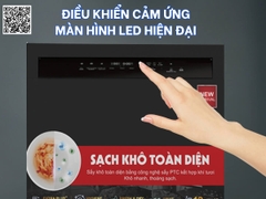 Máy Rửa Bát Kocher X10 Pro 10 Bộ Sấy Khô Diệt Khuẩn Lưu Trữ 3 Ngày