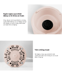 Máy xay sinh tố mini Cuckoo CFM-D60MP màu hồng