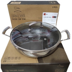 Chảo Inox hai quai Fivestar 28cm FPC28005