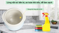 Nồi nấu chậm Bear 0.8 lít DDZ-A08D1