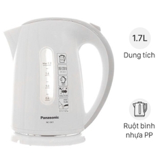 Ấm siêu tốc Panasonic 1.7L NCGK1WR