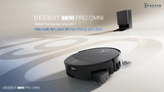 Hút bụi ROBOT ECOVACS T90 PRO OMNI 30.000Pa , 6400mAh, giặt sấy giẻ nước nóng, sạc nhanh