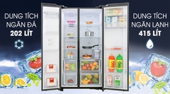 Tủ lạnh Samsung RS64R53012C/SV Inverter 635 lít