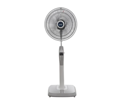 Quạt cây MITSUBISHI LV16-RB-SFGY 47W 3 cánh màu ghi nhạt có điều khiển từ xa