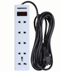 Ổ cắm Nanoco NES4213-5S1 dây 5 mét