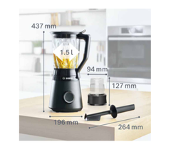 Máy xay sinh tố Bosch MMB6176B 1200W