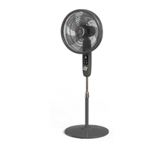 Quạt cây HAWONKOO FDH-66-BLDC-GR 5 cánh 42W BLDC Inverter, màu cà nâu có điều khiển