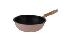 Chảo sâu lòng đáy từ Kangaroo KOREAN STAR KGWAKS24P - 24cm (Màu hồng)