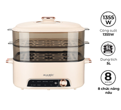 Nồi hấp hơi thủy nhiệt Magic A-090 5 lít