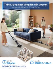 Máy hút bụi lau sàn khô ướt Tineco TINECO I5 PLUS Floor One i5 Stretch Plus