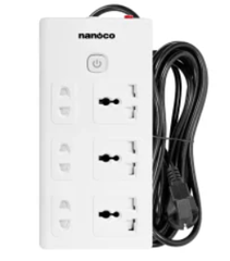 Ổ cắm Nanoco NES3332-5 dây 5 mét
