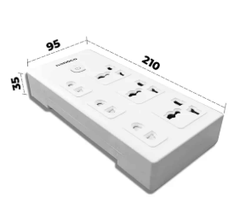 Ổ cắm Nanoco NES3332-5 dây 5 mét
