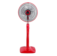 Quạt cây MITSUBISHI LV16-RB CY-RD 47W 3 cánh màu đỏ có điều khiển từ xa