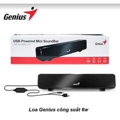 Loa GENIUS Soundbar 100 USB (Màu đen)