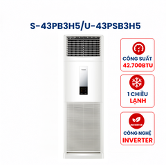 Điều hòa tủ đứng Panasonic 1 chiều 42.700BTU Inverter R410 S-43PB3H5/U-43PSB3H5