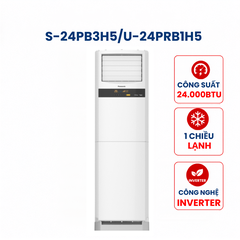 Điều hòa tủ đứng Panasonic 1 chiều 24000BTU Inverter S-24PB3H5/U-24PRB1H5