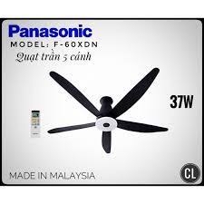 Quạt trần Panasonic có điều khiển 5 cánh F-60XDN